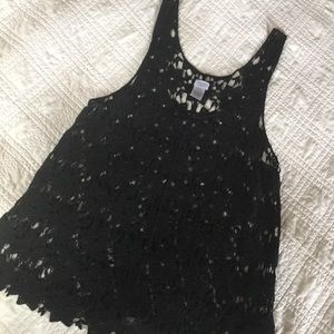 Crochet swim cover up